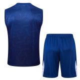 25/26 PSG Royal Blue Training vest  Suit #D1037