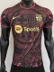25/26 BAR Light Orange stripes  Player Version Training shirts