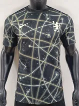 25/26  CHE Black  Player Version Training Shirts