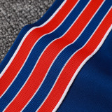 25/26  ARS Royal Blue Kids  Retro Edition Half Pull Tracksuit #E2512 (半拉链)