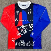 25/26 FC Basel  Home Long Sleeve  Fans Soccer Jersey
