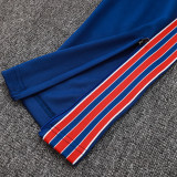 25/26  ARS Royal Blue Kids  Retro Edition Half Pull Tracksuit #E2512 (半拉链)