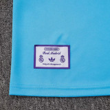 25/26  RMA Sky Blue Kids  Half Pull Tracksuit #E2519 (半拉链)