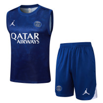 25/26 PSG Royal Blue Training vest  Suit #D1037