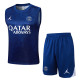25/26 PSG Royal Blue Training vest  Suit #D1037