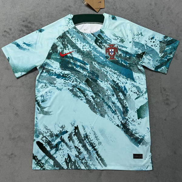 25/26  Portugal Light Green  Training shirts