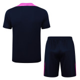 25/26 BAR Dark Blue Training Short Suit # D2512