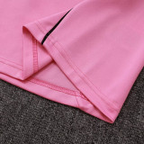 25/26  Inter Miami Pink Kids  Half Pull Tracksuit #E2530  (半拉链)