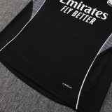 25/26  RMA Black Half Pull Tracksuit #B2501 (半拉链)