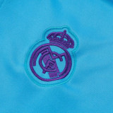 25/26  RMA Sky Blue Kids  Half Pull Tracksuit #E2519 (半拉链)