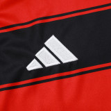 25/26 Flamengo Horizontal Stripe Inkjet Training vest Suit #D2543