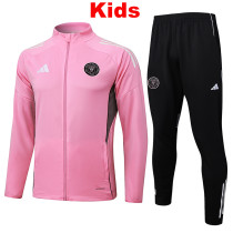 25/26 Inter Miami Pink Kids  Jacket Tracksuit # E2536