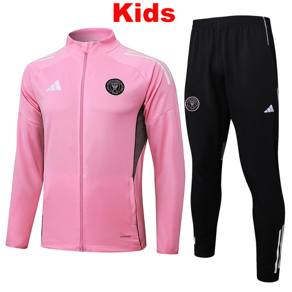 25/26 Inter Miami Pink Kids  Jacket Tracksuit # E2536