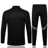 25/26  RMA Black Half Pull Tracksuit #B2501 (半拉链)