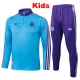 25/26  RMA Sky Blue Kids  Half Pull Tracksuit #E2519 (半拉链)