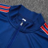 25/26  ARS Royal Blue Kids  Retro Edition Half Pull Tracksuit #E2512 (半拉链)