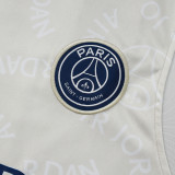 25/26 PSG Beige Training vest  Suit #D1038