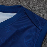 25/26 PSG Royal Blue Training vest  Suit #D1037