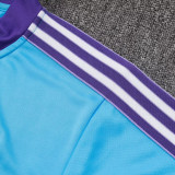 25/26  RMA Sky Blue Kids  Half Pull Tracksuit #E2519 (半拉链)