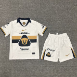 25/26 Pumas UNAM Home Kids Soccer Jersey