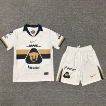 25/26 Pumas UNAM Home Kids Soccer Jersey