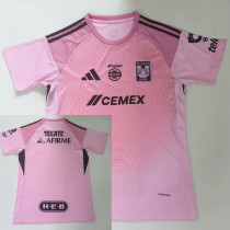 25/26 Tigres Goalkeeper Pink  Fans Soccer Jersey