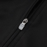 24/25 Man Utd Black Retro Edition Kids Half Pull Tracksuit #B2506 (半拉链)