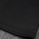 24/25 Man Utd Black Retro Edition Kids Half Pull Tracksuit #B2506 (半拉链)