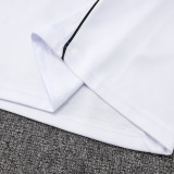 25/26  RMA White Half Pull Tracksuit #B2505 (半拉链)