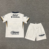 25/26 Pumas UNAM Home Kids Soccer Jersey
