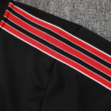 25/26  Man Utd Black Retro Edition Kids Jacket Tracksuit#A2508