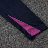 25/26  BAR Dark Blue  Kids Half Pull Tracksuit #E2502 (半拉链)
