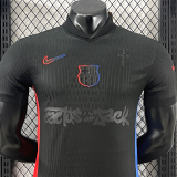24/25 BAR  Away Co branded advertisement  Player Version Soccer Jersey（胸前灰色字）