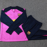 25/26  BAR Purple  Kids Half Pull Tracksuit #E2506(半拉链)