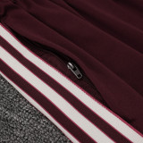 25/26 Bayern Maroon Half Pull Tracksuit #B2512 (半拉链)