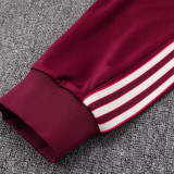 25/26 Bayern Maroon Kids Jacket Tracksuit #E2510