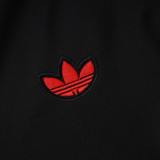 25/26  Man Utd Black Retro Edition Kids Jacket Tracksuit#A2508