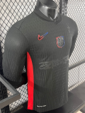 24/25 BAR  Away Co branded advertisement  Player Version  Long Sleeve Soccer Jersey（胸前灰色字）