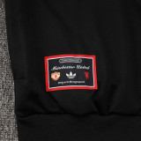 25/26  Man Utd Black Retro Edition Kids Jacket Tracksuit#A2508