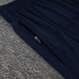 25/26  BAR Dark Blue  Kids Half Pull Tracksuit #E2502 (半拉链)