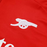 25/26  ARS Red  Kids Half Pull Tracksuit #E2524 (半拉链)