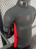 24/25 BAR  Away Co branded advertisement  Player Version Soccer Jersey（胸前灰色字）