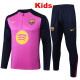 25/26  BAR Purple  Kids Half Pull Tracksuit #E2506(半拉链)