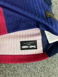 24/25 BAR Home Co branded advertisement  Player Version Long Sleeve Soccer Jersey(胸前新广告）