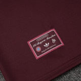 25/26 Bayern Maroon  Kids  Half Pull Tracksuit #E2515 (半拉链)