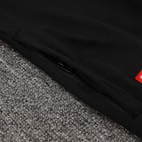 25/26  Man Utd Black Retro Edition Kids Jacket Tracksuit#A2508