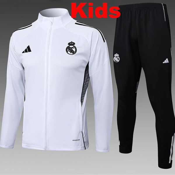 25/26 RMA White  Kids Jacket Tracksuit#E2503