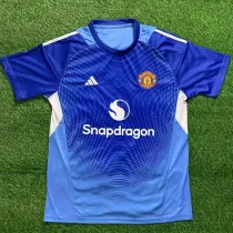 25/26 Man Utd Goalkeeper Blue  Fans Soccer Jersey
