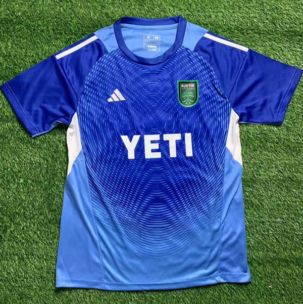 25/26 AUstin FC Goalkeeper Blue  Soccer Jersey