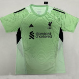 25/26 LIV Goalkeeper Light Green Fans Soccer Jersey